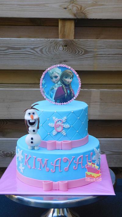 Frozen cake - Cake by Liliana Vega