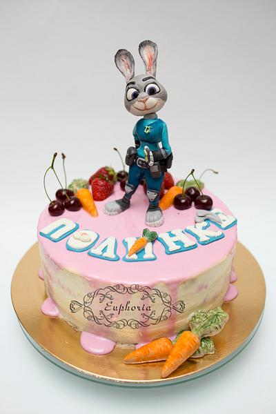 Cake with Judy Hopps - Cake by Olya