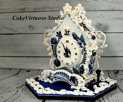 Gingerbread cuckoo clock - Cake by Natasha Ananyeva (CakeVirtuoso Studio)