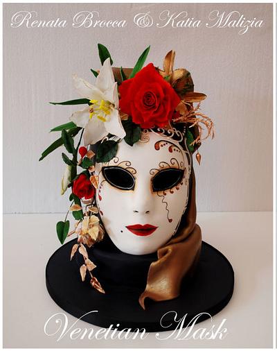 venetian mask - Cake by Renata Brocca