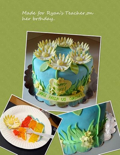 A Teacher's day cake - Cake by Shanya