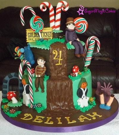 Wonkas Chocolate Factory - Cake by SugarMagicCakes (Christine)