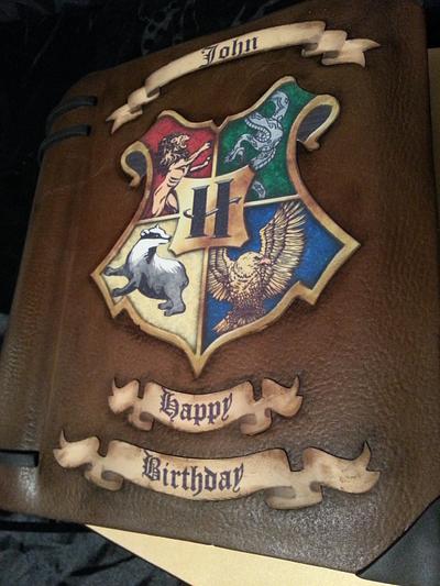 Harry potter book - Cake by kerry ibbotson-devine