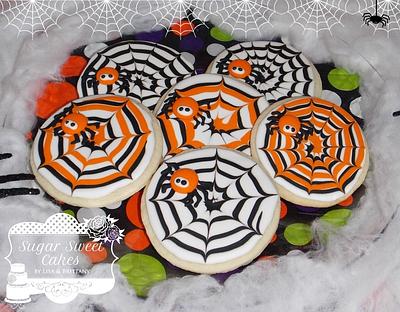 Spiderweb Cookies - Cake by Sugar Sweet Cakes