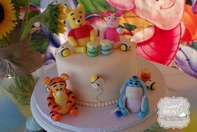Winnie the Pooh baby shower cake - Cake by Sweet Bites by Ana