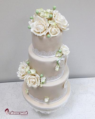 Romantic wedding - Cake by Naike Lanza