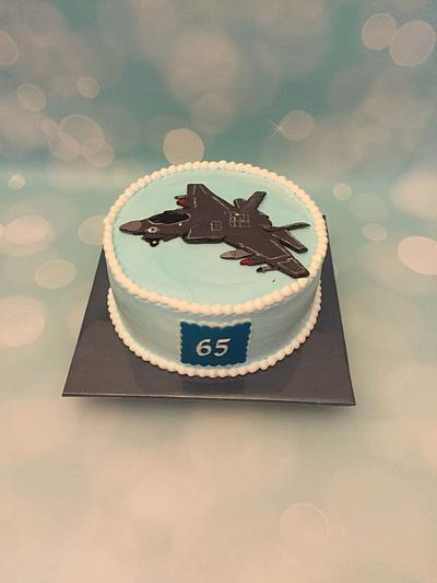 F35 jet plane  - Cake by Shikha