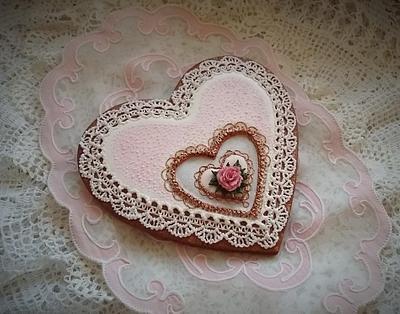 Love heart - Cake by Bożena