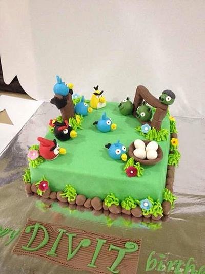 Angry Birds cake - Cake by Signature Cake By Shweta
