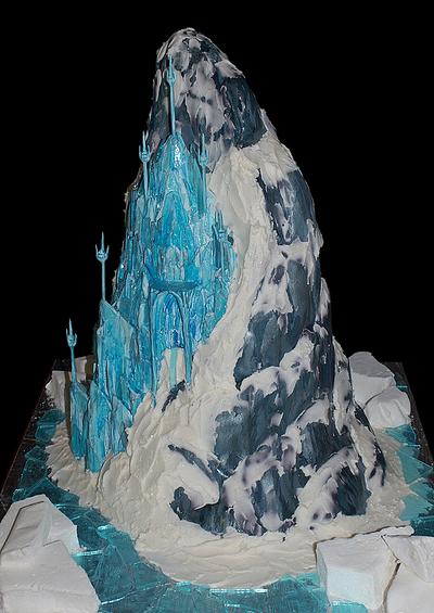 Another Frozen Castle Cake - Cake by Katie Goodpasture