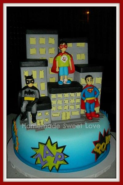 Super Birthday boy  - Cake by  Brenda Lee Rivera 