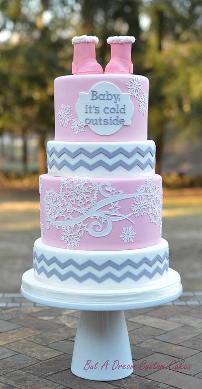 Baby, It's Cold Outside - Cake by Elisabeth Palatiello
