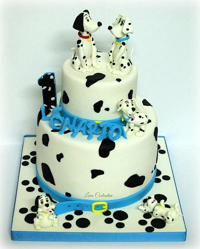 One Hundred and One Dalmatians Cake!!! - Cake by Lara Costantini