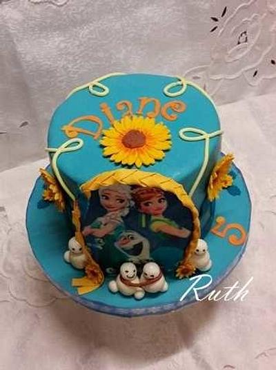 Frozen for Diane! - Cake by Ruth - Gatoandcake