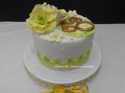 50 years married - Cake by Carla 