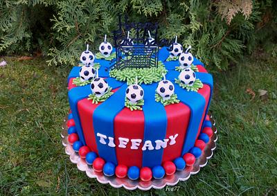  Birthday cake FC Barcelona - Cake by  Iva 77