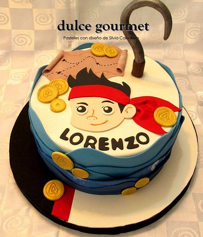 Jake the pirate! - Cake by Silvia Caballero