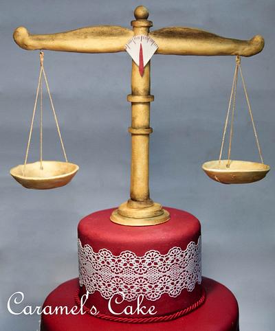 Law degree  - Cake by Caramel's Cake di Maria Grazia Tomaselli