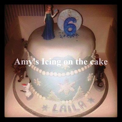 Frozen Cake - Cake by Amy's Icing on the Cake