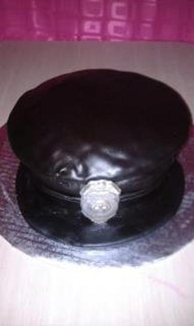 Police Hat - Cake by Sherri