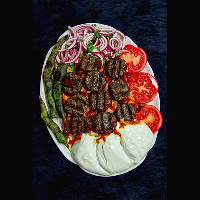 Food Cake Challenge Pideli Kofte  (Pita Meatballs )  - Cake by Mustafa Kansu 
