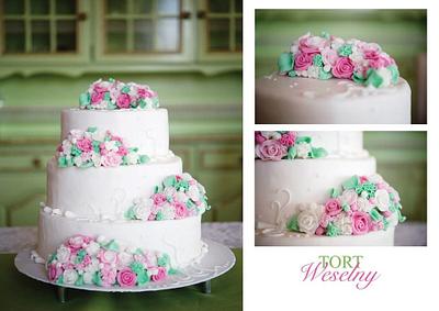 wedding cake - Cake by wigur