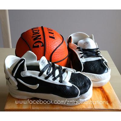 Basketball cake - Cake by Znique Creations