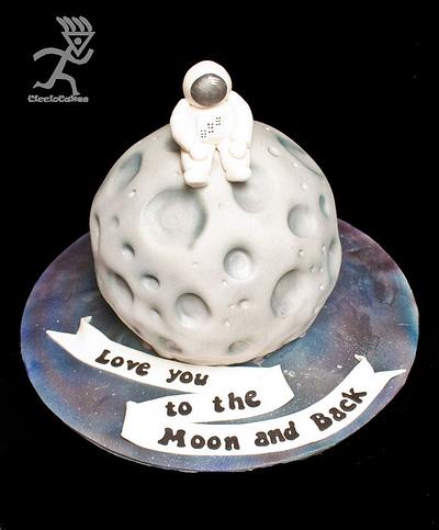 Happy Birthday Mum ... I love you to the Moon & Back - Cake by Ciccio 