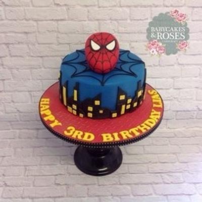 Spider-Man Cake - Cake by Babycakes & Roses Cakecraft