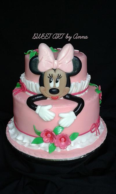  Minnie Mouse cake - Cake by SWEET ART Anna Rodrigues