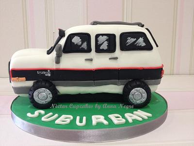 suburban cake - Cake by nectarcupcakes