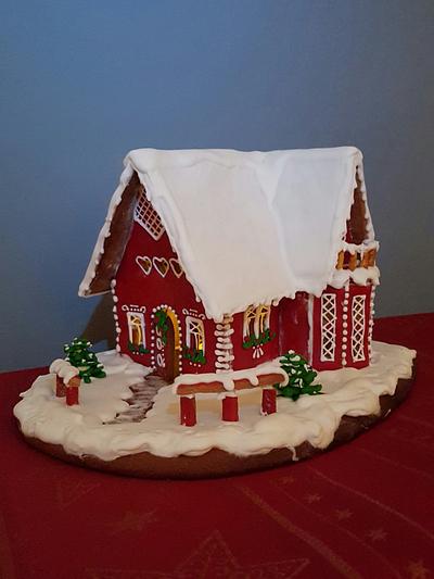 Gingerbread house - Cake by iratorte