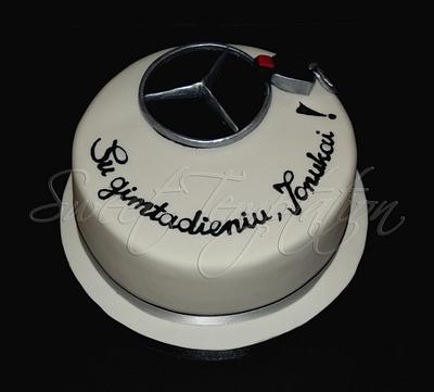 Mercedes Benz Cake - Cake by Urszula Landowska