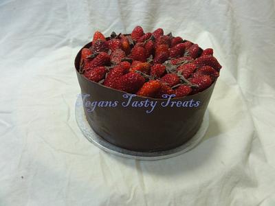 Chocolate collar cake - Cake by Tegan Bennetts