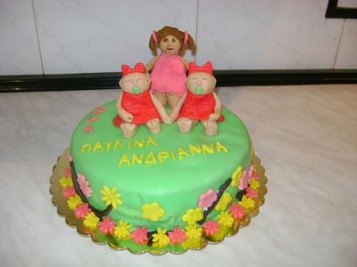 A cake for 3  - Cake by Dora Th.