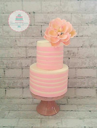 Simply Pink - Cake by Frosted Dreams 