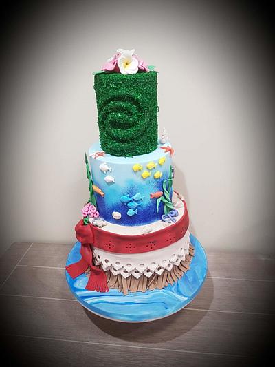 Moana Cakes - Cake by Su Cake Artist 