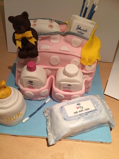 Baby shower fun - Cake by CCC194