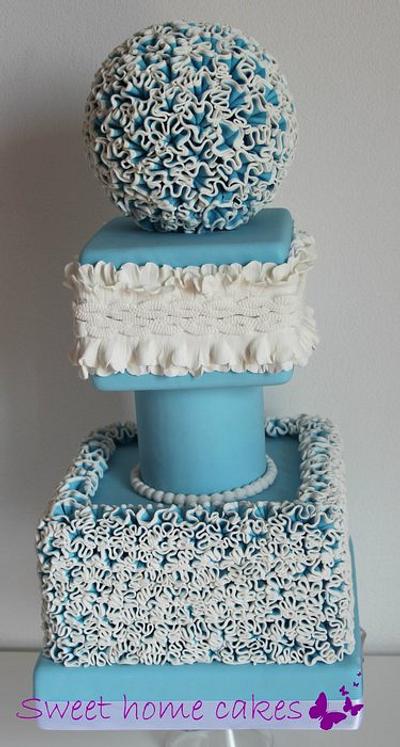Ruffles cake !!!! - Cake by Silvana