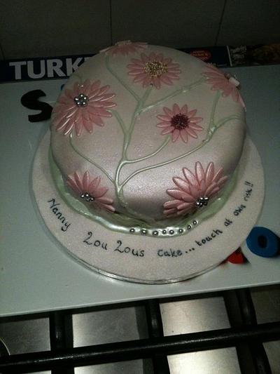 flowers  - Cake by annaliese