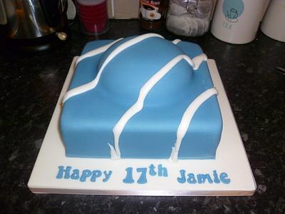 Giant fondant fancy - Cake by Jodie Innes