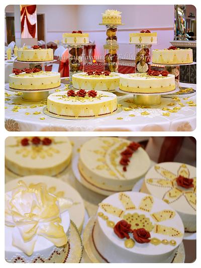 Indian/Asian wedding cake (9 tiers!) - Cake by AAAXXX