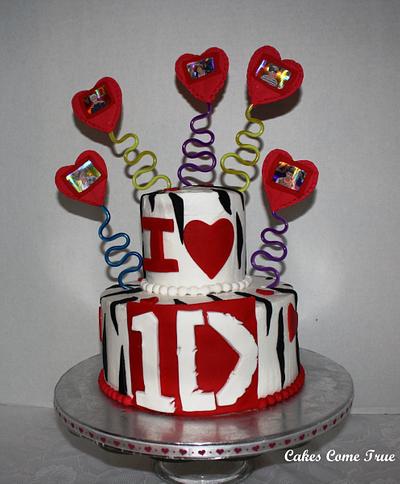 One direction Birthday Cake - Cake by Rosie93095