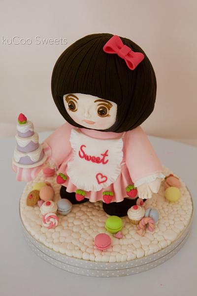 Sweet Doll - Cake by The KU Cakery