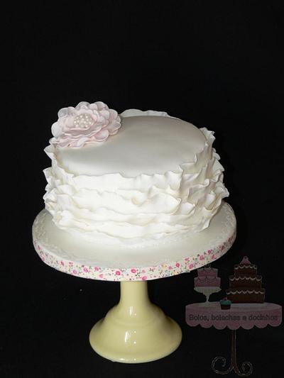 Mini ruffle cake - Cake by BBD