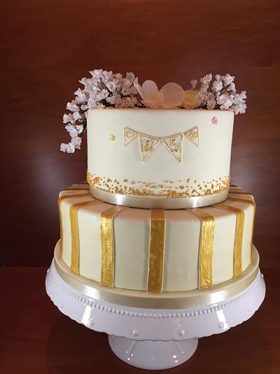 Golden Birthday - Cake by Niciskleinebackwelt