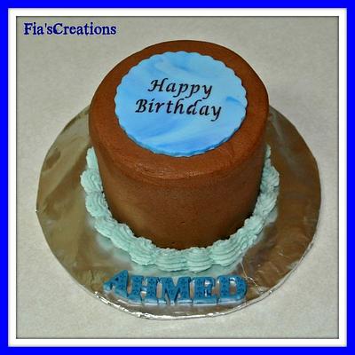 Mini Chocolate Cake - Cake by FiasCreations