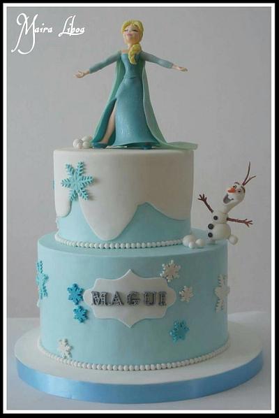 Frozen - Cake by Maira Liboa