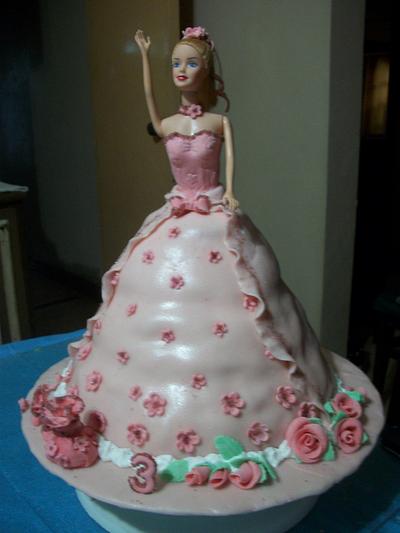 Barbie Cake  - Cake by Li'l Cakes and More