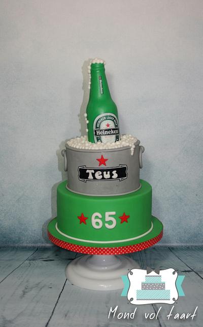 Heineken beer cake - Cake by Mond vol taart
